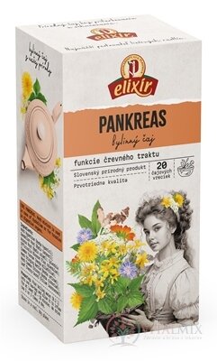 AGROKARPATY PANKREAS bylinný čaj, prírodný produkt, 20x2 g (40 g)