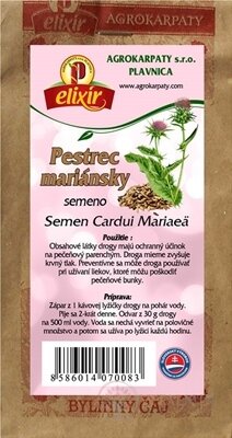 AGROKARPATY PESTRÉC MARIÁNSKY semeno bylinný čaj 1x100 g