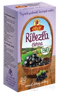 AGROKARPATY RÍBEZĽA čierna BIO ovocný čaj, 20x2 g (40 g)