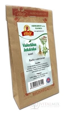 AGROKARPATY VALERIÁNA LEKÁRSKA koreň bylinný čaj 1x30 g