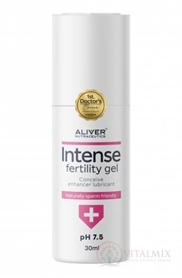 ALIVER Fertility Gel Intense lubrikačný gél pre podporu otehotnenia 1x30 ml