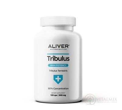 ALIVER Kotvičník zemný cps (Tribulus Terrestris 90% extrakt) 1x120 ks