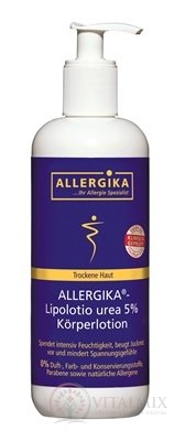ALLERGIKA LIPOLOTIO UREA 5% 1x200 ml