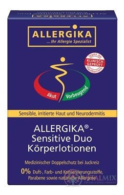 ALLERGIKA SENSITIVE DUO (Lipolotio Sensitive 50 ml + Hydrolotio Sensitive 50 ml), 1x1 set