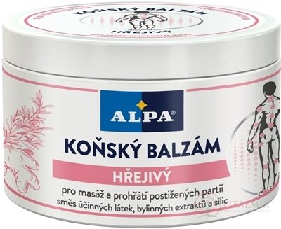 ALPA KONSKÝ BALZAM Hrejivý masážny 1x250 ml