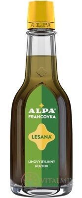 ALPA LESANA FRANCOVKA liehový bylinkový roztok 1x60 ml