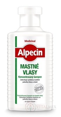 ALPECIN Medicinal MASTNÉ VLASY koncentrovaný šampón 1x200 ml