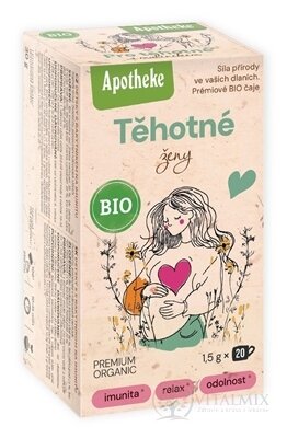 APOTHEKE BIO PRE TEHOTNÉ ŽENY bylinný čaj 20x1,5 g (30 g)