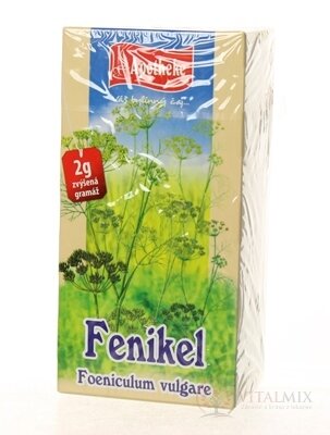 APOTHEKE ČAJ FENIKEL OBYČAJNÝ 20x2 g (40 g)