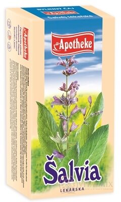 APOTHEKE ČAJ ŠALVIA LEKÁRSKA 20x2 g (40 g)