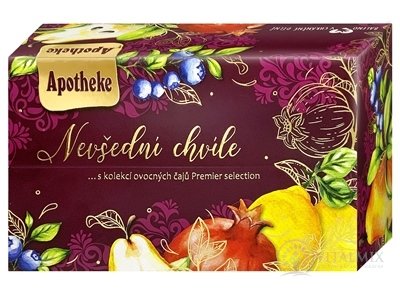 APOTHEKE KOLEKCIA NEVŠEDNÉ CHVÍLE ovocné čaje v nálevových vreckách 48x2 g (96 g)
