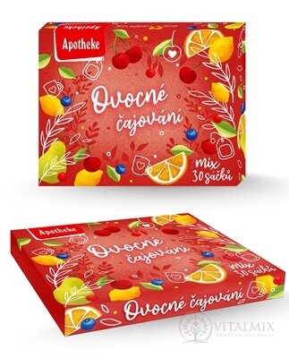 APOTHEKE KOLEKCIA Ovocné čajovanie ovocné čaje v nálevových vreckách 30x2 g (96 g)