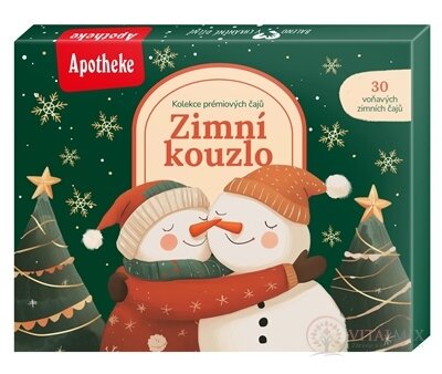 APOTHEKE KOLEKCIA Zimné kúzlo - prémiové čaje ovocné a bylinné čaje v nálevových vreckách (inov.2025) 30x2 g (60 g)