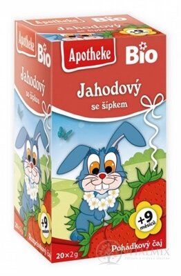 APOTHEKE ROZPRÁVKA Jahodový Bio ovocný čaj (od ukončeného 9. mesiaca) 20x2 g (40 g)