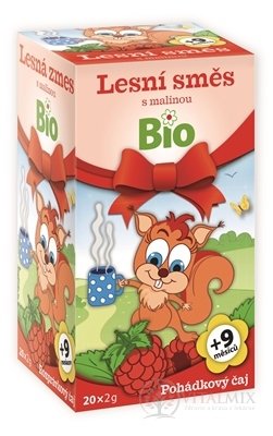 APOTHEKE ROZPRÁVKA Lesná zmes s malinou Bio ovocný čaj (od ukončeného 9. mesiaca) 20x2 g (40 g)