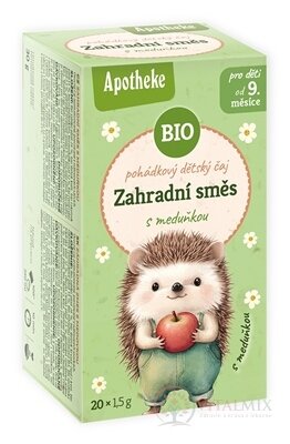 APOTHEKE ROZPRÁVKA Záhradná zmes s medovkou BIO ovocný čaj, detský (od ukončeného 9. mesiaca) 20x1,5 g (30 g)