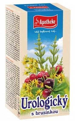 APOTHEKE UROLOGICKÝ ČAJ S BRUSNICOU 20x1,5 g (30 g)