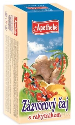APOTHEKE ZÁZVOROVÝ ČAJ S RAKYTNÍKOM 20x2 g (40 g)