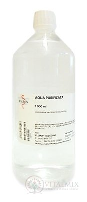 Aqua purificata - FAGRON v plastové liekovke 1x1 l