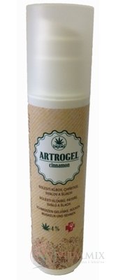 ARTROGEL cinnamon masážny bylinný gél, dávkovač 1x200 ml