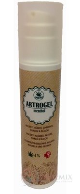 ARTROGEL menthol masážny bylinný gél, dávkovač 1x200 ml