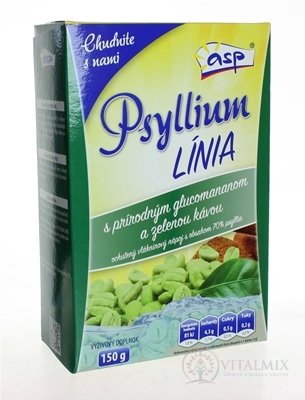 asp Psyllium LÍNIA práškový vlákninový nápoj (70% psyllia) 1x150 g