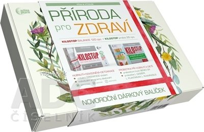 Astina darčekové balenie KILOSTOP BALANCE cps 2x60 ks (120 ks), KILOSTOP probio cps 2x14 ks (28 ks), 1x1 set