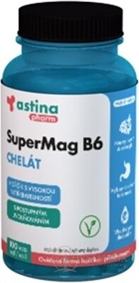 Astina SuperMag B6 CHELÁT cps s postupným uvoľňovaním 1x100 ks