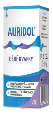 AURIDOL ušné kvapky 1x7 g