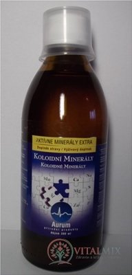 AURUM Aktívne minerály extra koloidné minerály 1x300 ml