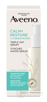 Aveeno CALM+RESTORE Triple oat serum pleťové sérum 1x30 ml
