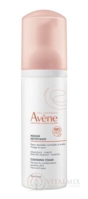 AVENE Čistiaca pena normálna až citlivá pleť 1x150 ml