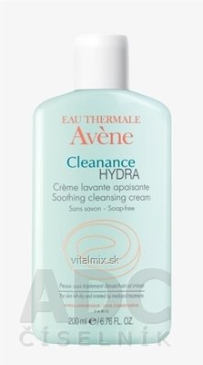 AVENE CLEANANCE HYDRA (CREME LAVANTE APAISANTE) upokojujúci umývací krém 1x200 ml