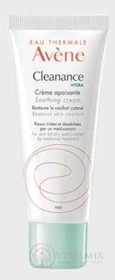 AVENE CLEANANCE HYDRA (CREME APAISANTE) upokojujúci krém - obnovuje komfort kože (inov.2017) 1x40 ml