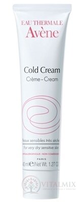 AVENE COLD CREAM krém na veľmi suchú citlivú pokožku 1x40 ml