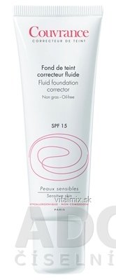 AVENE COUVRANCE FOND DE TEINT CORR. FLUIDE NATUR tekutý krycí make up 1x30 ml