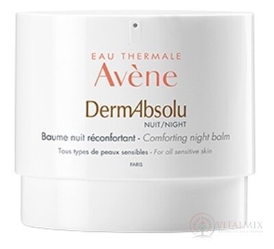 AVENE DermAbsolu NUIT nočný balzam navracajúci komfort pleti 1x40 ml
