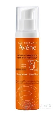 AVENE FLUIDE TEINTÉ SPF50+ (TRÈS HAUTE PROTECTION) tónovací fluid (veľmi vysoká ochrana) 1x50 ml