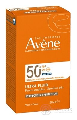AVENE SUN ULTRA FLUID PERFECTOR SPF 50+ citlivá pleť 1x50 ml