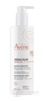 AVENE XERACALM NUTRITION Hydratačný balzam pre veľmi suchú citlivú pokožku 1x400 ml