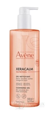 AVENE XERACALM NUTRITION Umývací gél pre suchú citlivú pokožku 1x500 ml