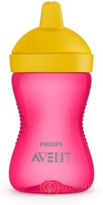 AVENT HRNČEK s tvrdým náustkom 300 ml od 18 mesiacov, pre dievča, 1x1 ks