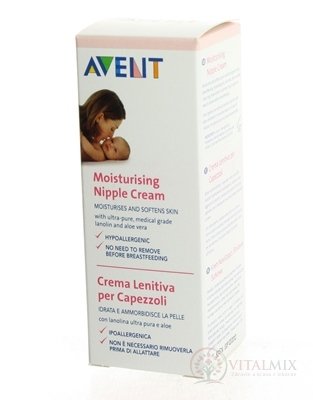AVENT NIPPLE CREAM zvlhčujúci krém na bradavky 1x30 ml