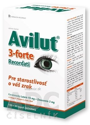 AVILUT 3-forte Recordati cps 120+30 zadarmo (150 ks)