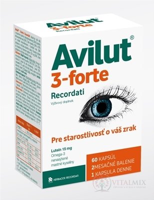 AVILUT 3-forte Recordati cps 6x10 ks (60 ks)