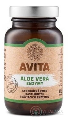 AVITA ALOE VERA ENZYMY tbl cmúľacie 1x60 ks