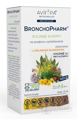 AVROPA BronchoPharm bylinné kvapky 1x50 ml