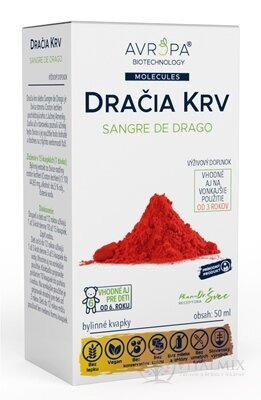 AVROPA Dračia krv bylinné kvapky 1x50 ml