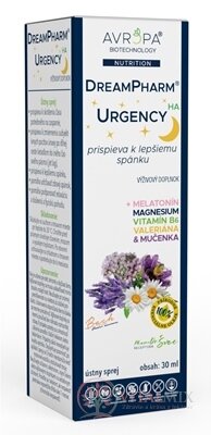 AVROPA DreamPharm Urgency HA ústny sprej 1x30 ml