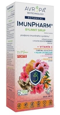 AVROPA ImunPharm bylinný sirup 1x200 ml